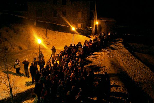 Gefangennahme des Badalisc in der Valle Camonica